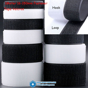 1Meter 16-150mm Sew on Hook and Loop Non-Adhesive Fastener Tape Nylon Strips Fabric Interlocking Tape  Adhesive Diy Accessories
