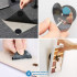 10pairs 8cm Black Strong Self Adhesive Fastener Dots Stickers Sofa Mat Carpet Anti Slip Temperature Resistance Hook loop