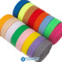 2Meters 20mm Colorful Hook and Loop Strap Non-Adhesive Hook and Loop Fastener Tape for DIY Clothing Sewing Craft Accessories
