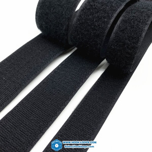 1 Yard/lot 1 Pair 15mm-50mm Black White Fastener Tape Hook and Loop Tape Cable Ties Sewing Accessories
