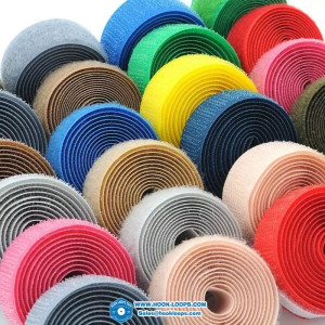 2/5meter Sew on Hook and Loop Colour 20mm Non-Adhesive Fabric Fastener Interlocking Tape Nylon Strips Sticky DIY Craft Supply