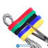 10/15/20mm Color Self Adhesive Fastener Tape Reusable Strong Hooks Loops Sticker Cable Tie  tape DIY Accessories 1yard/roll