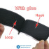 100mm Strong self-adhesive fastener tape hook and loop adhesive tape magic gum strap sticker tape wiht glue for DIY