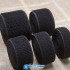 3Meter Elastic Hook and Loop Fastener Tape Elastic Band No Adhesive Loop Strips Nylon Fabric Sew on DIY Cloth Shoes Accessories