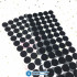 Dots Self Adhesive Fastener Tape 10/15/20/25mm Disc Nylon Adhesive Strong Glue  Sticker Round Coins Hook and Loop Tape
