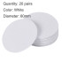 Hook Loop Adhesive Dots 60mm Self Adhesive Hook and Loop Fastener Tape Double Sided Sticker Mat Carpet Gripper Pad Wall Mounting