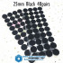 100Pair Multicolor Self Adhesive Fastener Tape 20-25mm Strong Glue Dots Sticker Hook and Loop White Black Round Coins Nylon Tape
