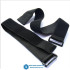 1pc 5cm*50cm Elastic Hook and Loop cable ties with buckle Hook loop straps belt Black fastener tape for luggage