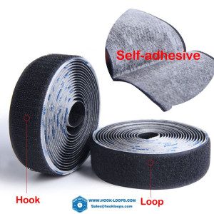 50cm 16/20/25/30/50/100mm Strong Self Adhesive Hook loop Fastener Tape Nylon Sticker Autoadhesiv Tape Adhesive with Glue for DIY