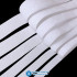 1 Meter/Pair Hook and Loop Fastener White Black Fastener Tape No Glue Sewing On Tape For Sewing Clothing Bags Accessories