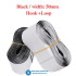 1M Strong Self-adhesive Fastener Tape Hook and Loop Black White Nylon Sticker Tape adhesive with Strong Glue 16-50MM