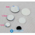 1.5cm/2cm diameter Nylon Fabric Sticky Back Round Coins Hook and Loop Self Adhesive Fastener Dots Tapes hook loop tape