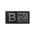 Black Green Military Patch Blood Type Group 3D Embroidery Patches A+ B+ AB+ O+ Positive Tactical Badges brown with Hook Loop