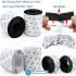 1M Strong Self-adhesive Hook and Loop Fastener Tape Double-sided adhesive tape with 3M Glue Sticker 16/20/25/30/38/50/100mm