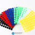 102 Pairs Colorful Self Adhesive Fastener 15mm Magic Tape Sticker Disc Strong Glue DIY Sewing Round Hook Loop Coin