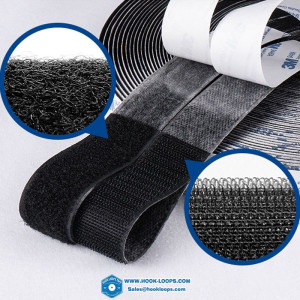 Nylon Sticker 1M Self Adhesive Hooks and Loops Fastener Carpet Tape Nylon Sticker Adhesive with 3M Glue Tape for DIY Accessories