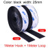 1Meter Hook and Loop Strong Self Adhesive Fastener Tape Nylon Sticker Magic Buckle Cushion with Glue for DIY 16~110mm 2022 New