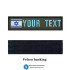 Green Israel Flag 10X2.5cm Embroidery Custom Name Patch Stripes Badge Iron On Or  Patches