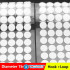 Dot Sticker Self Adhesive Fastener Tape Dots 10/15/20/25/30mm Strong Glue Sticker Disc White Black Round Coin Hook Loop Tape