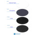 60mm 40mm Dots Stickers Black White Adhesive Tape Self Adhesive Fastener Household Antiskid Sticker Hook and Loop Sofa Carpet