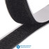 2M Black White Adhesive Double Hook And Loop Fastener Tape Nylon Multi-sizes Magic Sticker Tape With Strong Glue