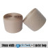 Khaki  no adhesive hook loop fastener tape sewing accessories tape sticker  strap couture clothing 20/25/40/50/100mm