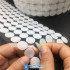 Self Adhesive Fastener Tape Sticky Dots Hook and Loop Tape Circulares Adhesivos Strong Glue DIY Magic Tape Disc Craft Sewing