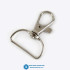 20Pcs 20mm/25mm Metal Lobster Clasps Clip Snap Hook Swivel Trigger Bags Buckles DIY Strap Webbing Hang Buckle Keychain Hooks