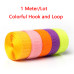 1 Pair 25mm Colorful Fastener Tape Hook and Loop Tape Cable Ties Sewing Accessories, 1 Meter/Lot