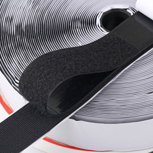 5M Strong Self Adhesive Hook and Loop Fastener Tape Nylon Sticker hook loop Adhesive with Glue for DIY 16/20/25/30/50/100mm