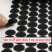 100Pairs Dots Self Adhesive Fastener Tape 10/15/20/25mm Disc Adhesive Strong Glue Magic Sticker Round Coins Hook and Loop