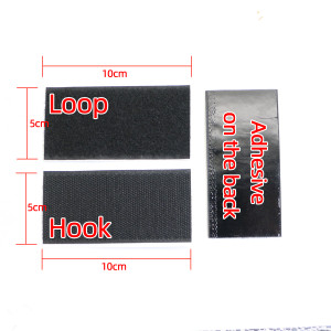 5×10cm 12Pairs/Lot Strong Self Adhesive Fastener Stickers  Adhesive Tape For Bed Sheet Sofa Mat Carpet Anti Slip Mat Diy