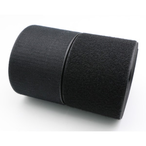5Meters/pairs 100mm Non-adhesive Hook and Loop fastener Tape Sewing-on the hooks  adhesive Magic tape DIY Black and White