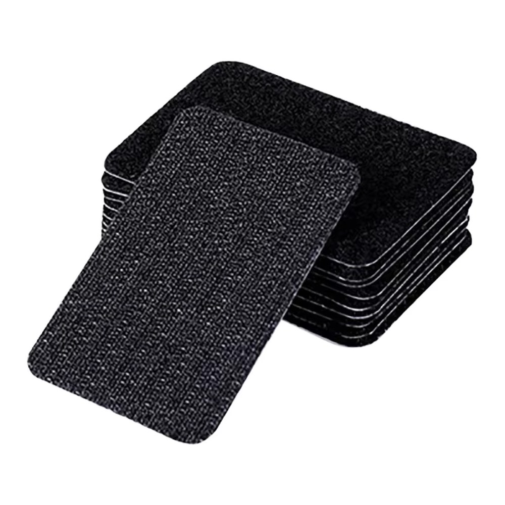 Heavy-Tack Self-Adhesive Hook and Loop Tape – 12 mm x 25 m, Black